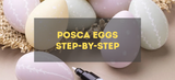 Eggs Decorated with Marker - Step by Step Guide