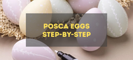 Eggs Decorated with Marker - Step by Step Guide