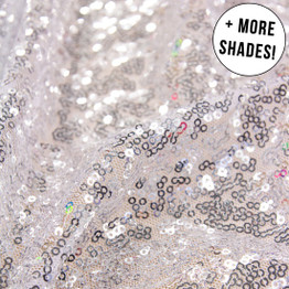 Allover Sequins on Mesh - Per ½ Metre