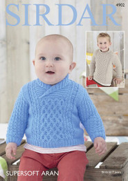 Sweaters in Sirdar Supersoft Aran (4902)
