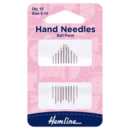 Hand Needles (Size 5-10) - Ball Point