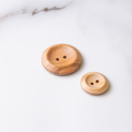 Wooden Button - 2 Holes