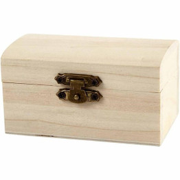 Wooden Treasure Chest - Small