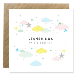 Greeting Card - 'Leanbh Nua'