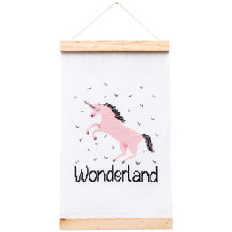 Cross Stitch Kit: Wall Hanging - Wonderland