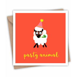 Greeting Card - Party Animal