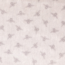 Cotton Canvas: Bees on Ecru - Per ½ Metre