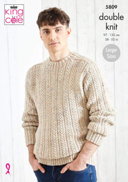 Sweaters in King Cole DK (5809)