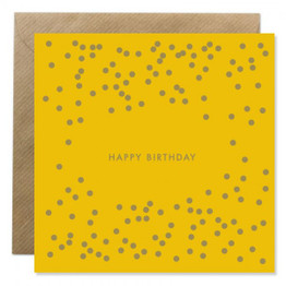 Greeting Card - Happy Birthday (Foiled)