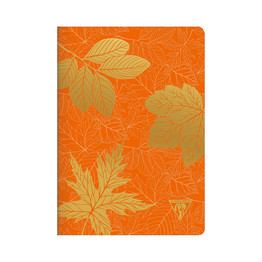 A5 Sewn Notebook - Neo Deco Autumn Leaves