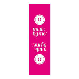 Made by Me Label (3pk) - Pink