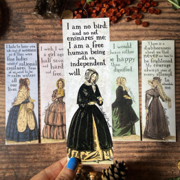 Bookmark - Bronte I Am No Bird