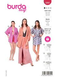Kimonos in Burda Misses' (5995)