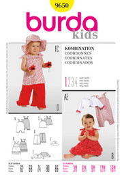 Co-ords in Burda Kids (9650)