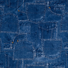 Singin' the Blues: Pockets - 100% Cotton