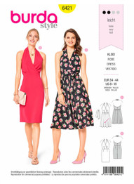 Swing Dresses in Burda Misses' (6421)