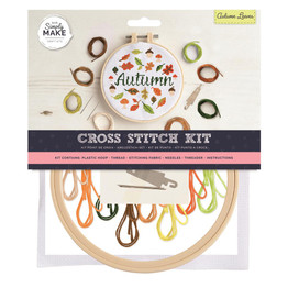 Cross Stitch Kit - Autumn Leaves