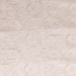 Quilting Backing (274cm) - Vintage Vines on Cream