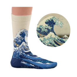 Socks: Art - Great Wave