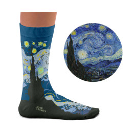 Socks: Art - Starry Night