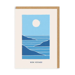 Greeting Card - Bon Voyage Sea