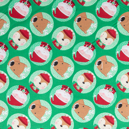 Xmas Bubbles - 100% Cotton