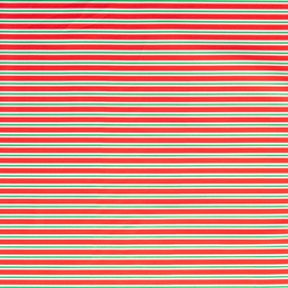 Santa's Workshop Stripes - 100% Cotton