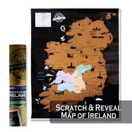 Scratch Map - Ireland