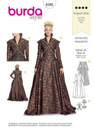 Renaissance Dress in Burda Misses' (6398)