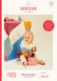 Colour Block Duffle & Blanket in Sirdar Snuggly DK (5492) - PDF