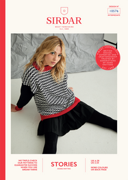 Street Art Sweater in Sirdar Stories DK (10576) - PDF