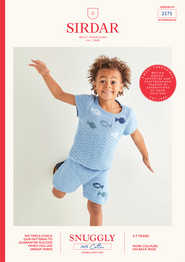 Under the Sea Top & Shorts in Sirdar 100% Cotton DK (2575) - PDF