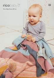 Blanket in Rico Baby Dream DK Uni (981) - PDF