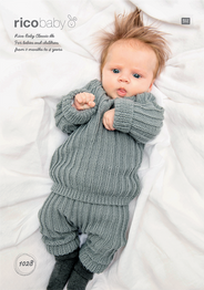 Jumper & Trousers in Rico Baby Classic DK (1028) - PDF