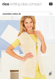 Waistcoats in Rico Essentials Cotton DK (222) - PDF