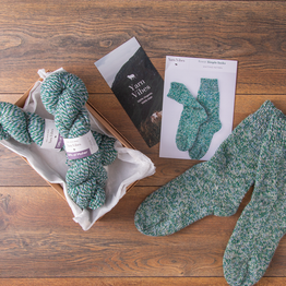 Yarn Vibes Knitting Kit - Rowan Simple Socks