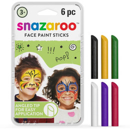 Snazaroo Face Paint Sticks (6pcs) - Rainbow