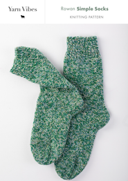 Rowan Simple Socks in Yarn Vibes Aran - PDF