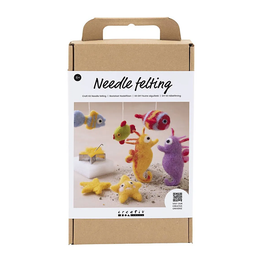 Craft Kit Needle Felting - Sea Creatures