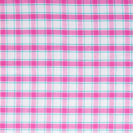 Piccadilly: Pink Multi Open Check - 100% Cotton