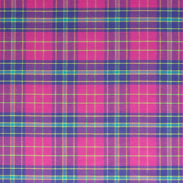 Piccadilly: Pink Multi Large Plaid - 100% Cotton