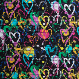 Dogs in the City: Graffiti Love - 100% Cotton