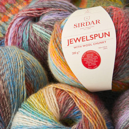 Sirdar Jewelspun w/Wool Chunky (200g)
