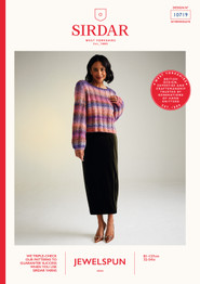 Sunset Orchard Sweater in Sirdar Jewelspun Aran (10719) - PDF