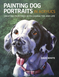 Painting Dog Portraits in Acrylic by Dave White