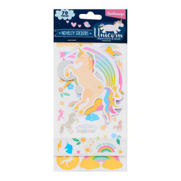 Novelty Stickers (70pcs) - Unicorn