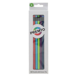 HB Pencil Set (5pk) - Brights