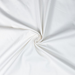 Lightweight Stretch Cotton in Ivory - Per ½ Metre