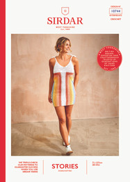 Downtown Slip Dress in Sirdar Stories DK (10744) - PDF - CROCHET