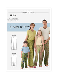 Unisex Sleepwear in Simplicity (S9129)